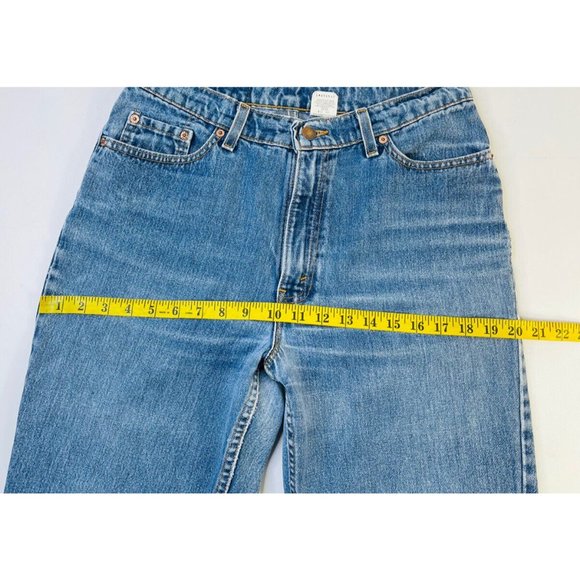 Vintage Levis 512 Slim Fit Tapered Leg Distressed Jeans USA - Picture 7 of 12